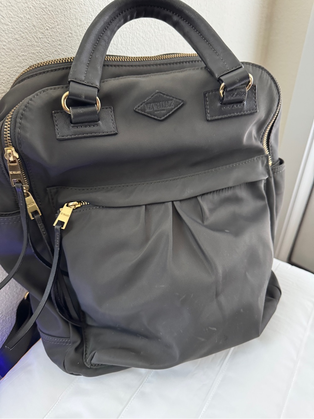 MZ WALLACE Jordan Backpack with top handle